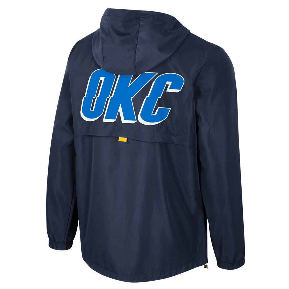 Oklahoma City Thunder Stadium Essentials Unisex Compete Quarter-Zip Hoodie Jacket