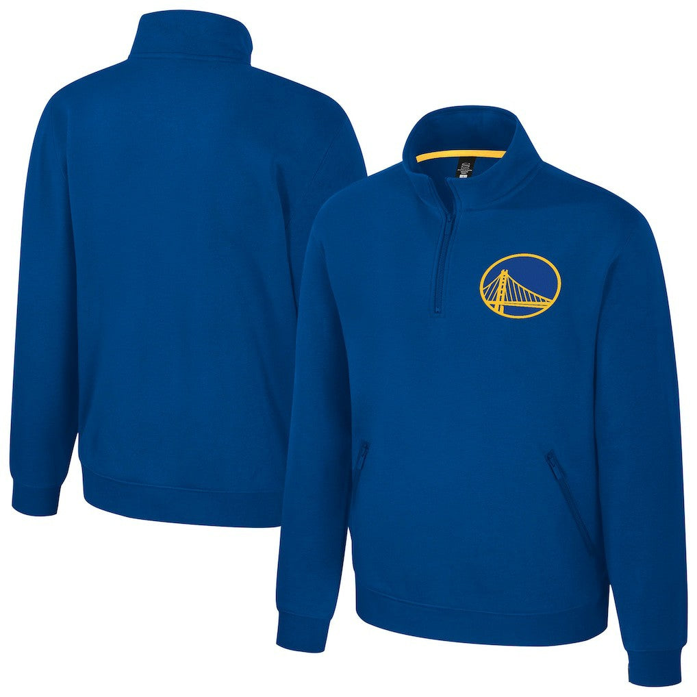 Golden State Warriors Stadium Essentials Unisex Varsity Trainer Quarter-Zip Pullover sale
