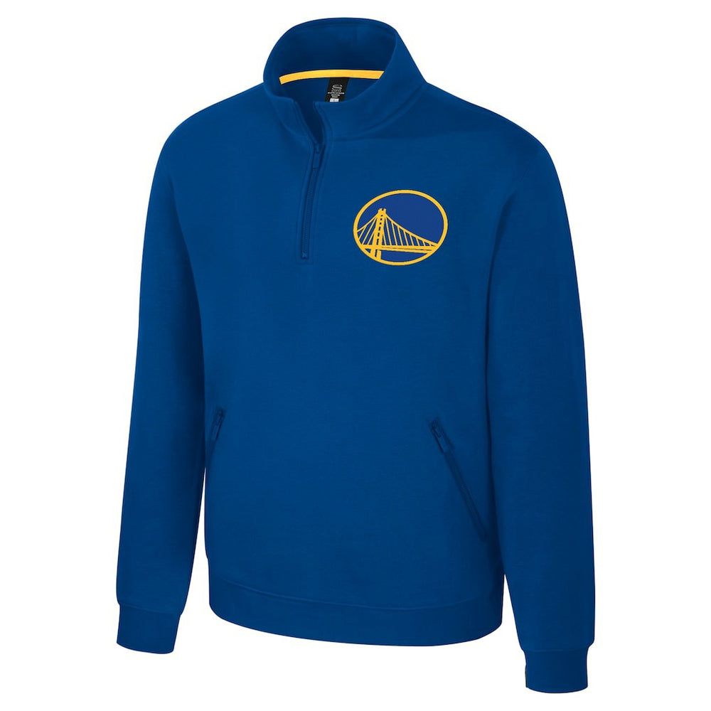 Golden State Warriors Stadium Essentials Unisex Varsity Trainer Quarter-Zip Pullover sale