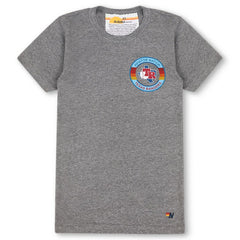 Heather Gray Texas Rangers Aviator Nation x MLB Unisex Tri-Blend T-Shirt