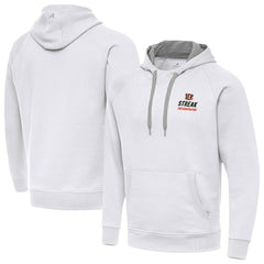 Antigua Streak Victory Pullover Hoodie - Cincinnati Bengals Hoodies