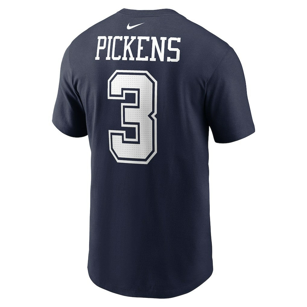 George Pickens  Name & Number T-Shirt - Dallas Cowboys T-shirts