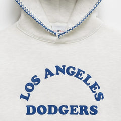 Heather Gray Los Angeles Dodgers Madhappy x MLB Unisex Heavyweight Fleece Hoodie