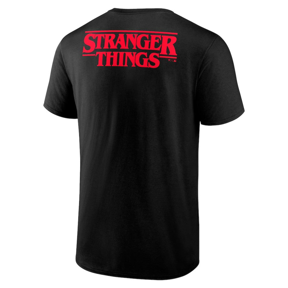 Black Pittsburgh Pirates Stranger Things Graphic T-Shirt