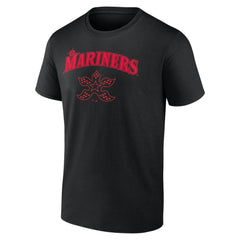 Black Seattle Mariners Stranger Things Demogorgan T-Shirt