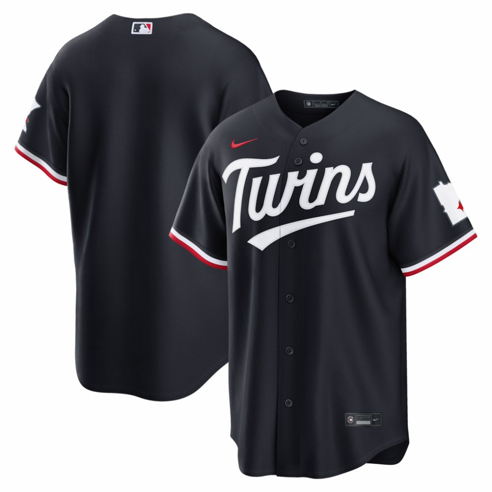 Navy Minnesota Twins Nike Alternate Stadium Jersey