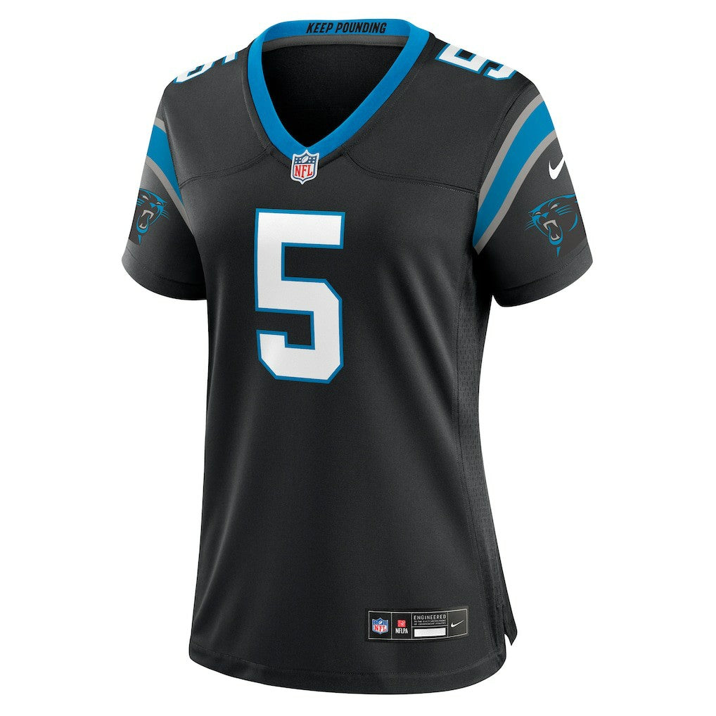Rico Dowdle  Women's Team Game Jersey - Carolina Panthers Jerseys