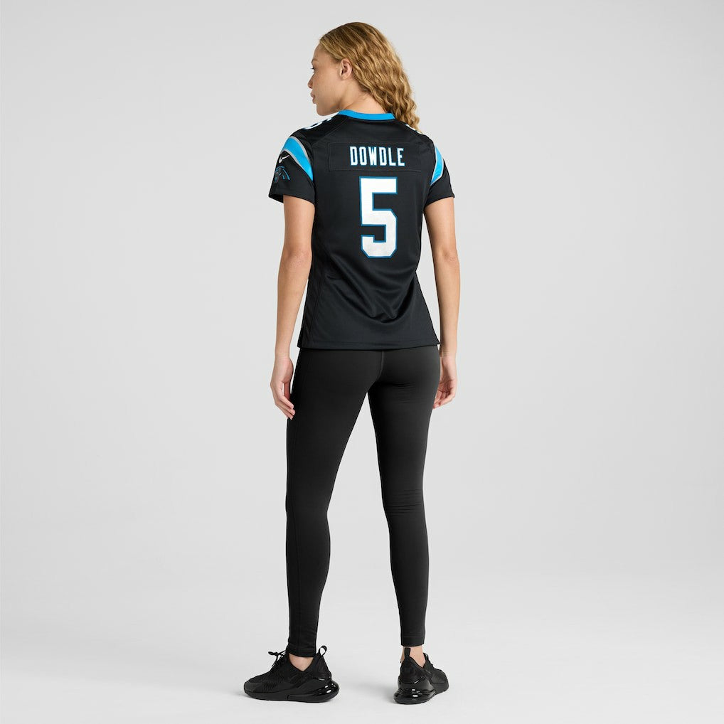 Rico Dowdle  Women's Team Game Jersey - Carolina Panthers Jerseys