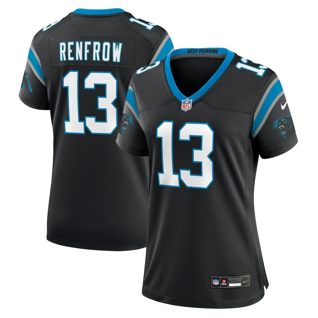 Hunter Renfrow  Women's Team Game Jersey - Carolina Panthers Jerseys