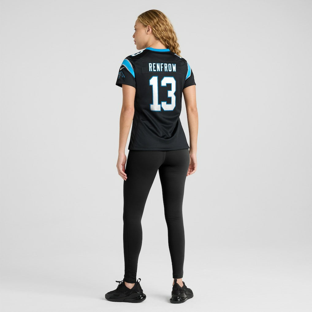 Hunter Renfrow  Women's Team Game Jersey - Carolina Panthers Jerseys