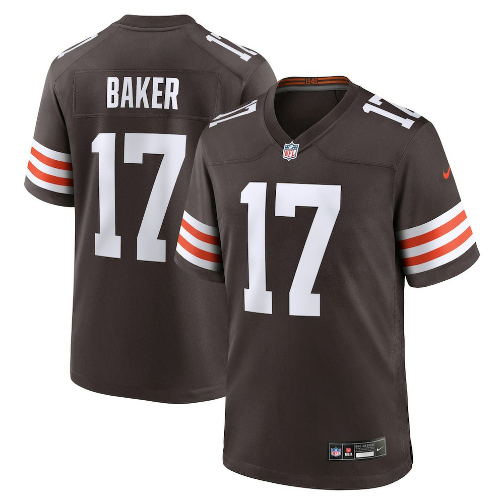 Jerome Baker  Team Game Jersey - Cleveland Browns Jerseys