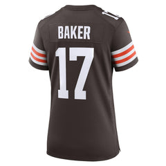Jerome Baker  Women's Team Game Jersey - Cleveland Browns Jerseys