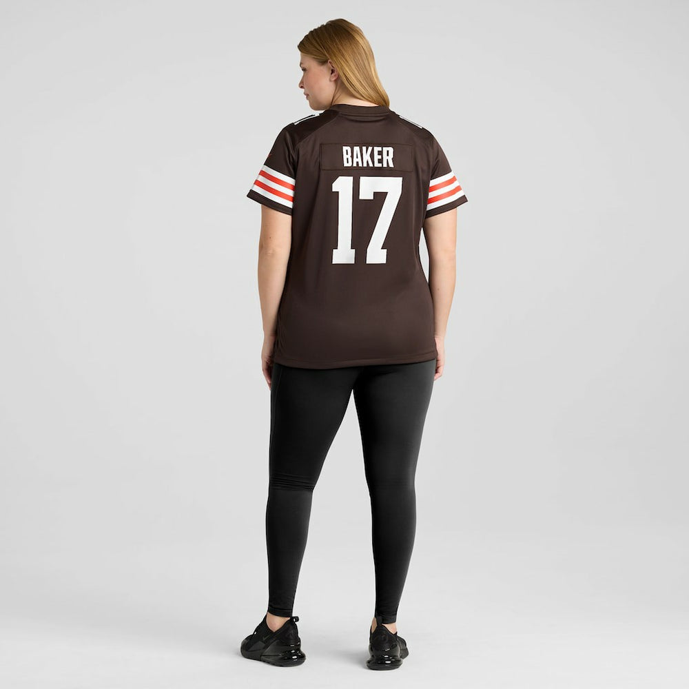 Jerome Baker  Women's Team Game Jersey - Cleveland Browns Jerseys