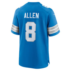 Kyle Allen  Team Game Jersey - Detroit Lions Jerseys