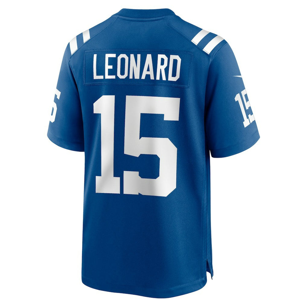 Riley Leonard  Team Game Jersey - Indianapolis Colts Jerseys