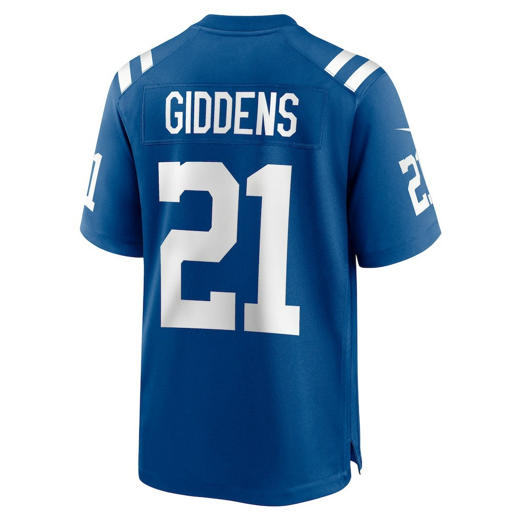DJ Giddens  Team Game Jersey - Indianapolis Colts Jerseys