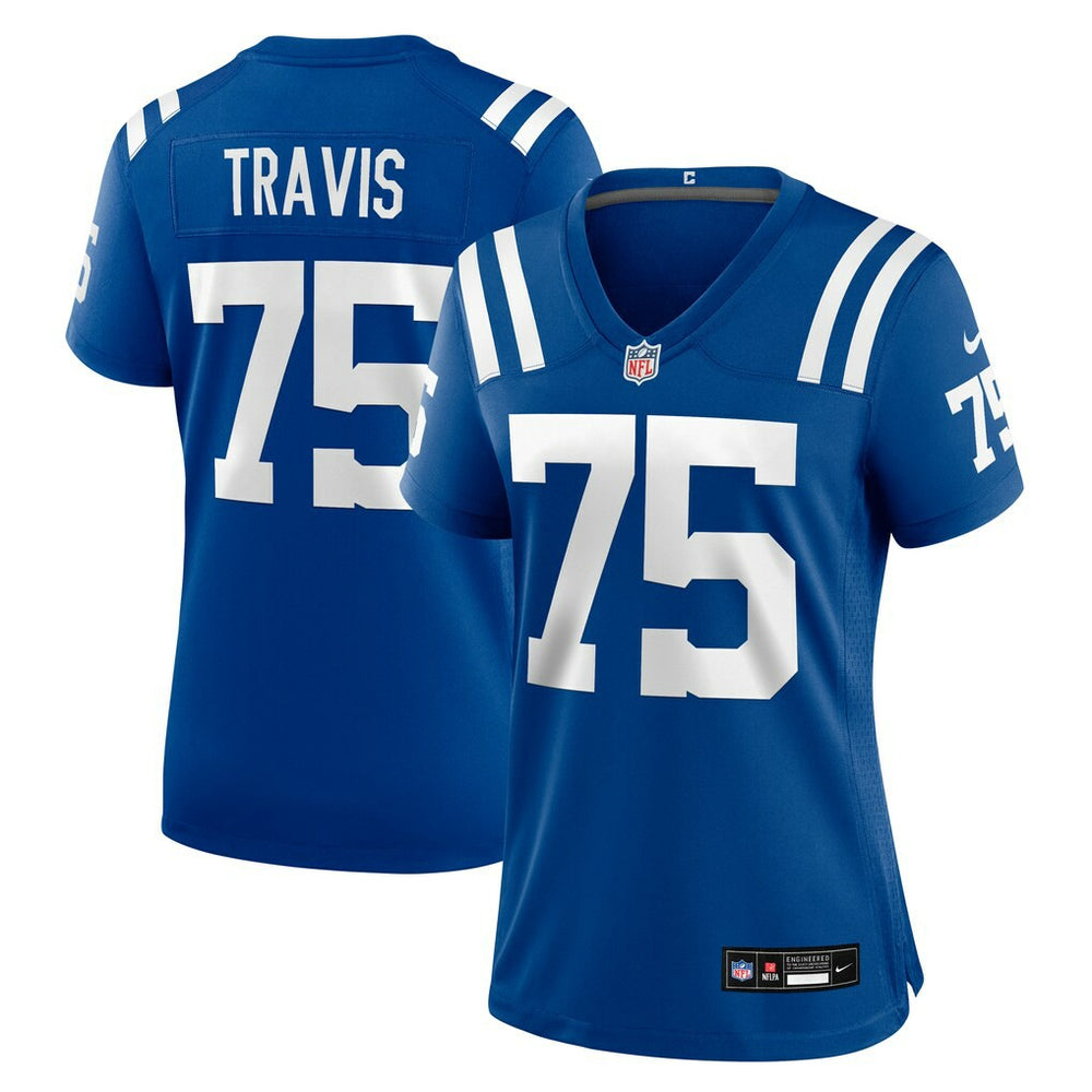 Jalen Travis  Women's Team Game Jersey - Indianapolis Colts Jerseys
