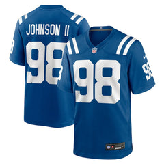 Eric Johnson II  Team Game Jersey - Indianapolis Colts Jerseys