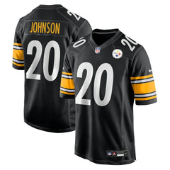 Kaleb Johnson  Team Game Jersey - Pittsburgh Steelers Jerseys