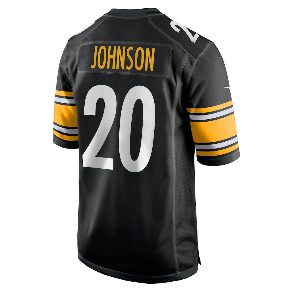 Kaleb Johnson  Team Game Jersey - Pittsburgh Steelers Jerseys