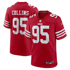 Alfred Collins  Team Game Jersey - San Francisco 49ers Jerseys