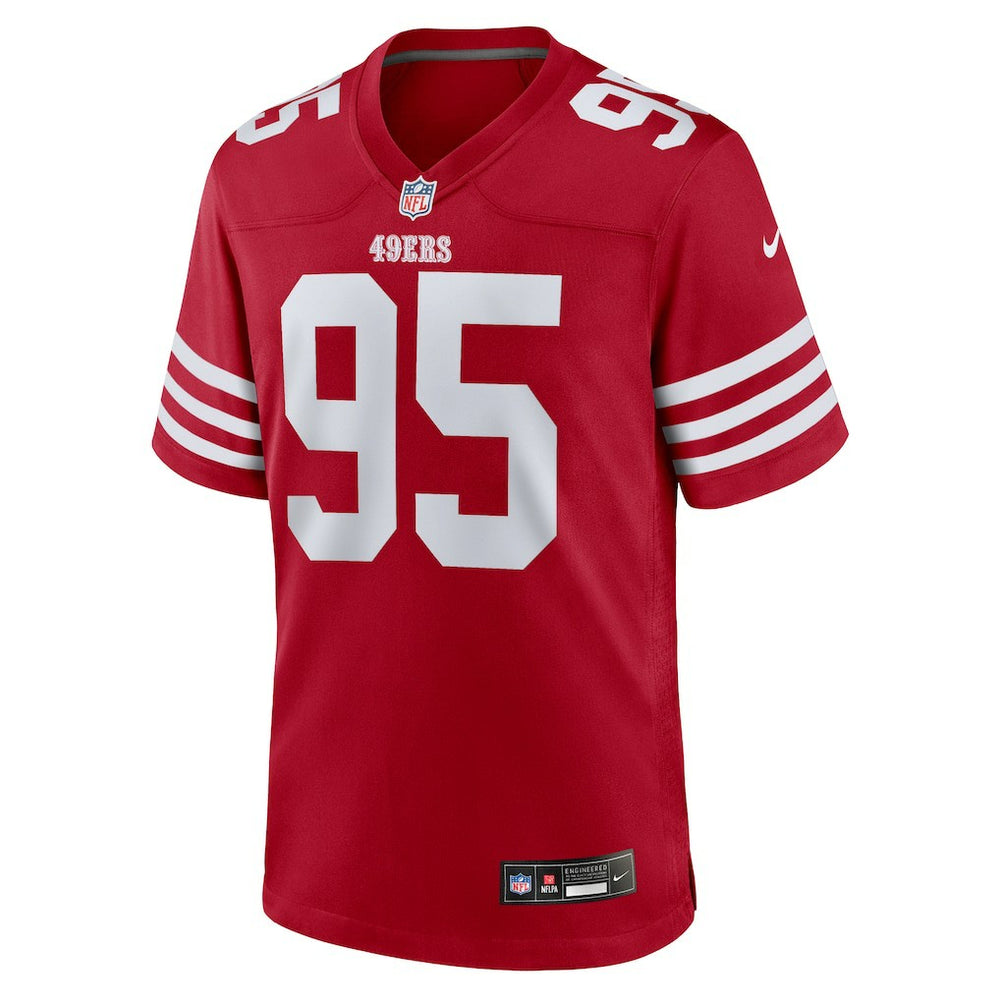Alfred Collins  Team Game Jersey - San Francisco 49ers Jerseys