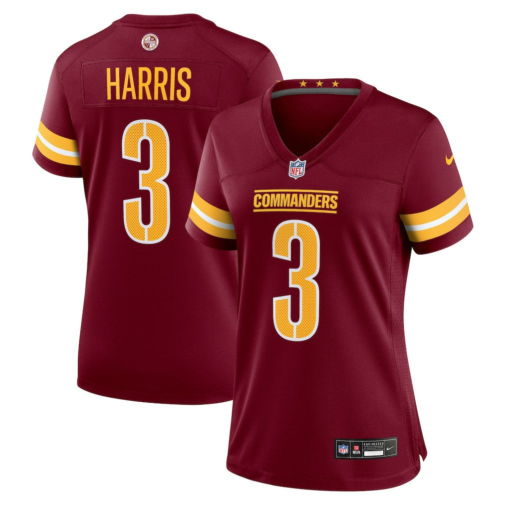 Will Harris  Women's Team Game Jersey - Washington Commanders Jerseys