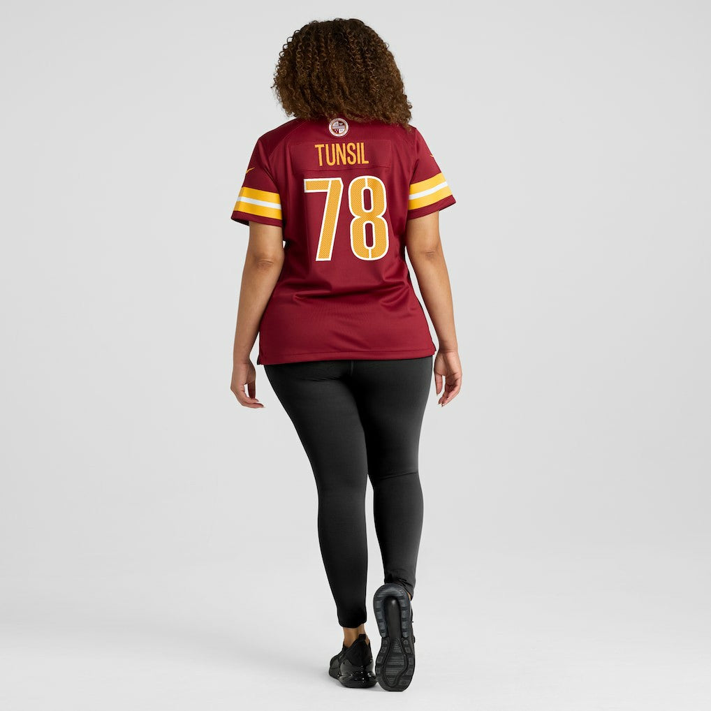 Laremy Tunsil  Women's Team Game Jersey - Washington Commanders Jerseys