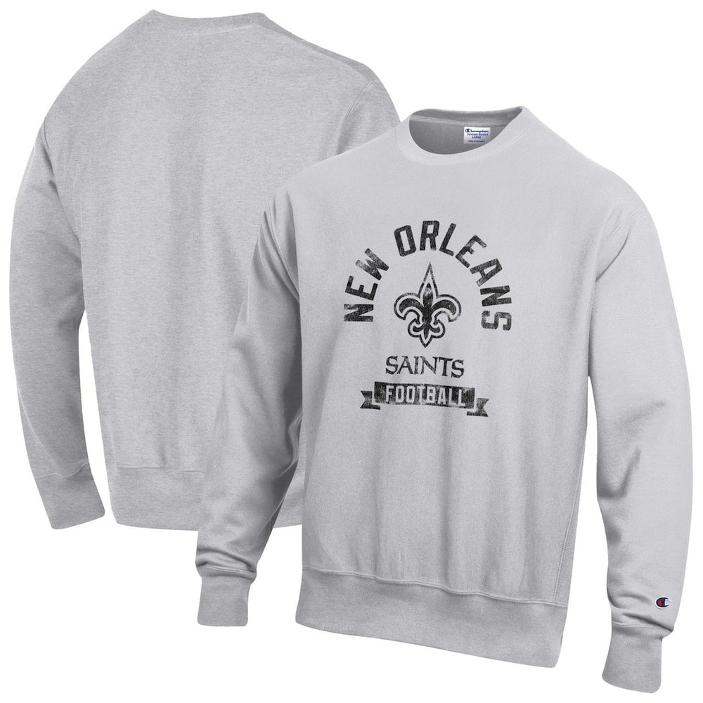 Reverse Weave Fleece Pullover Sweatshirt - New Orleans Saints Pullover