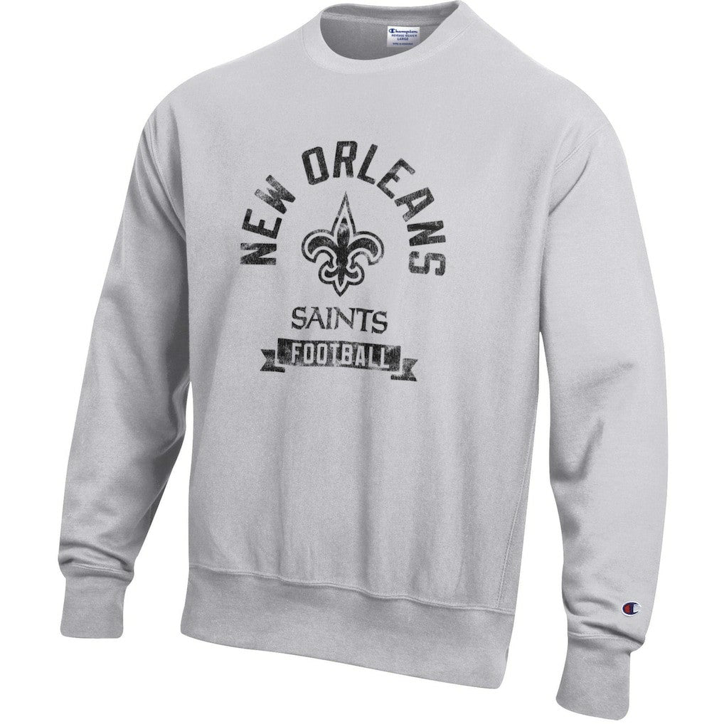 Reverse Weave Fleece Pullover Sweatshirt - New Orleans Saints Pullover