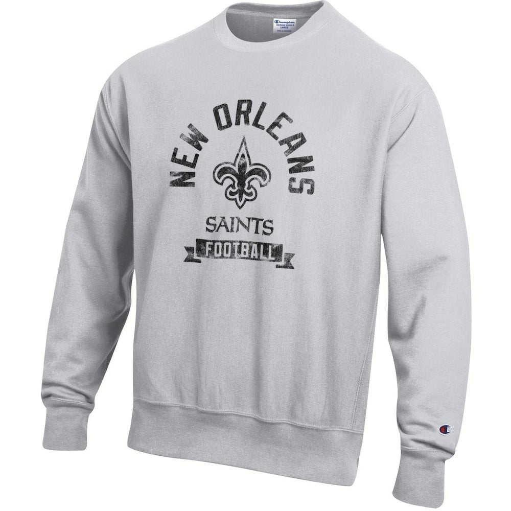 Reverse Weave Fleece Pullover Sweatshirt - New Orleans Saints Pullover