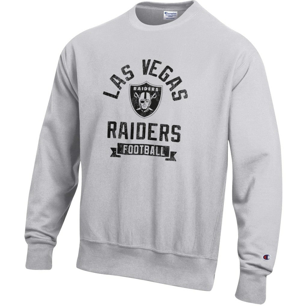 Reverse Weave Fleece Pullover Sweatshirt - Las Vegas Raiders Pullover