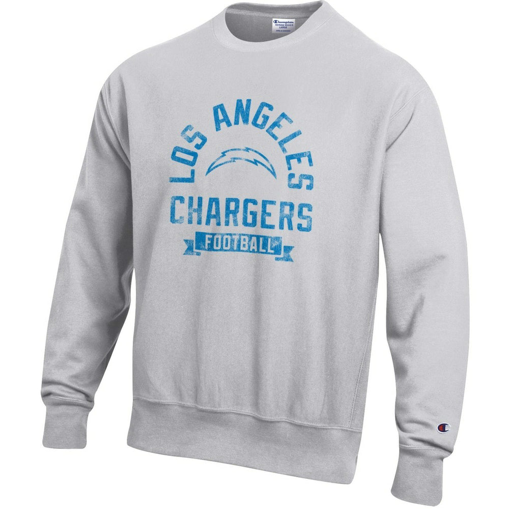 Reverse Weave Fleece Pullover Sweatshirt - Los Angeles Chargers Pullover