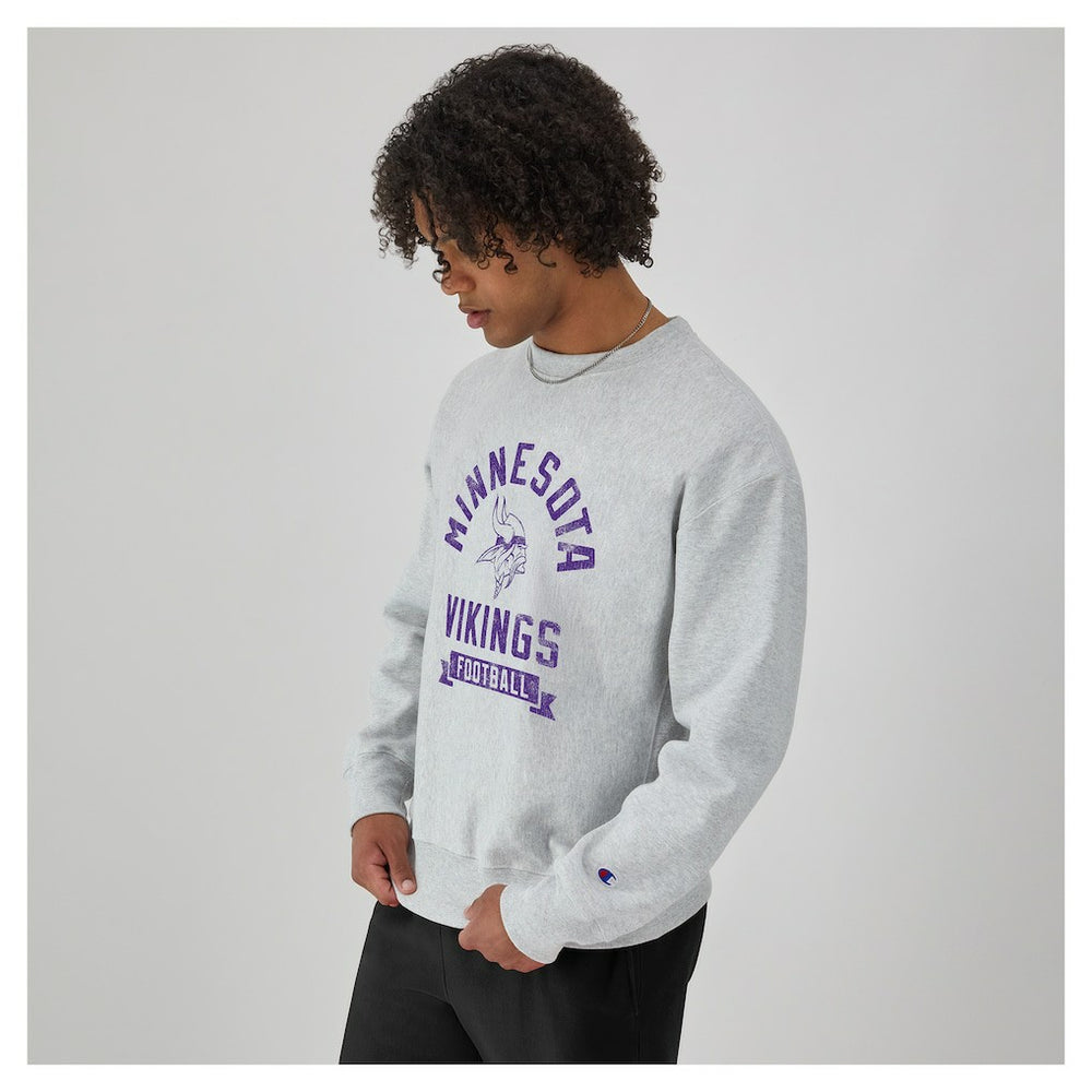 Reverse Weave Fleece Pullover Sweatshirt - Minnesota Vikings Pullover