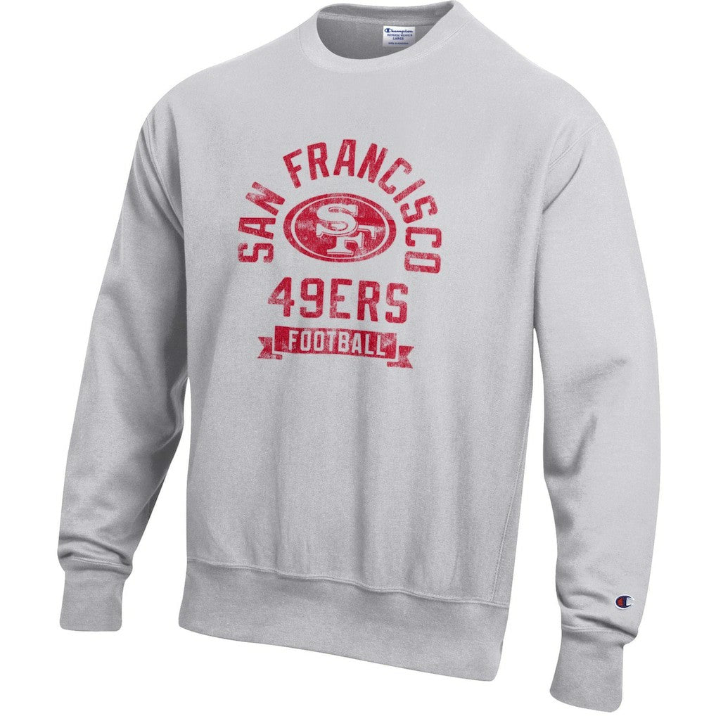 Reverse Weave Fleece Pullover Sweatshirt - San Francisco 49ers Pullover