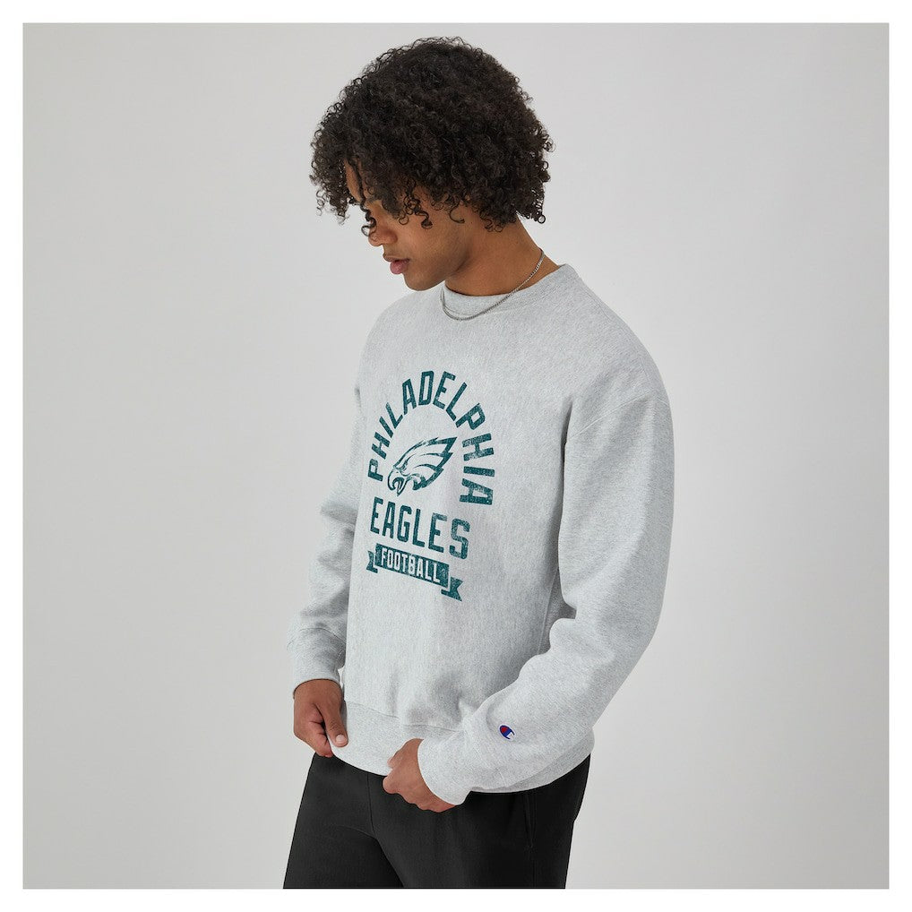 Reverse Weave Fleece Pullover Sweatshirt - Philadelphia Eagles Pullover