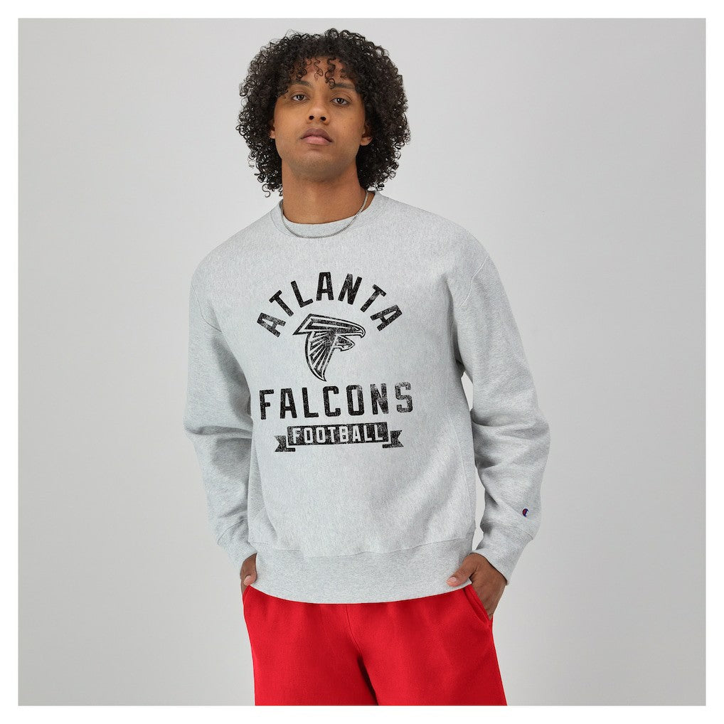 Reverse Weave Fleece Pullover Sweatshirt - Atlanta Falcons Pullover