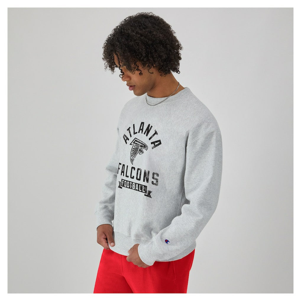 Reverse Weave Fleece Pullover Sweatshirt - Atlanta Falcons Pullover
