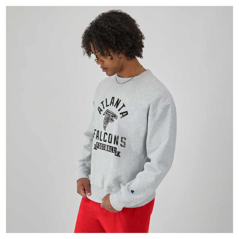 Reverse Weave Fleece Pullover Sweatshirt - Atlanta Falcons Pullover