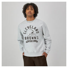 Reverse Weave Fleece Pullover Sweatshirt - Cleveland Browns Pullover