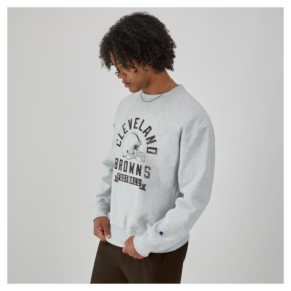 Reverse Weave Fleece Pullover Sweatshirt - Cleveland Browns Pullover