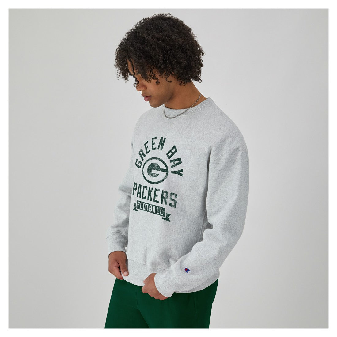 Reverse Weave Fleece Pullover Sweatshirt - Green Bay Packers Pullover