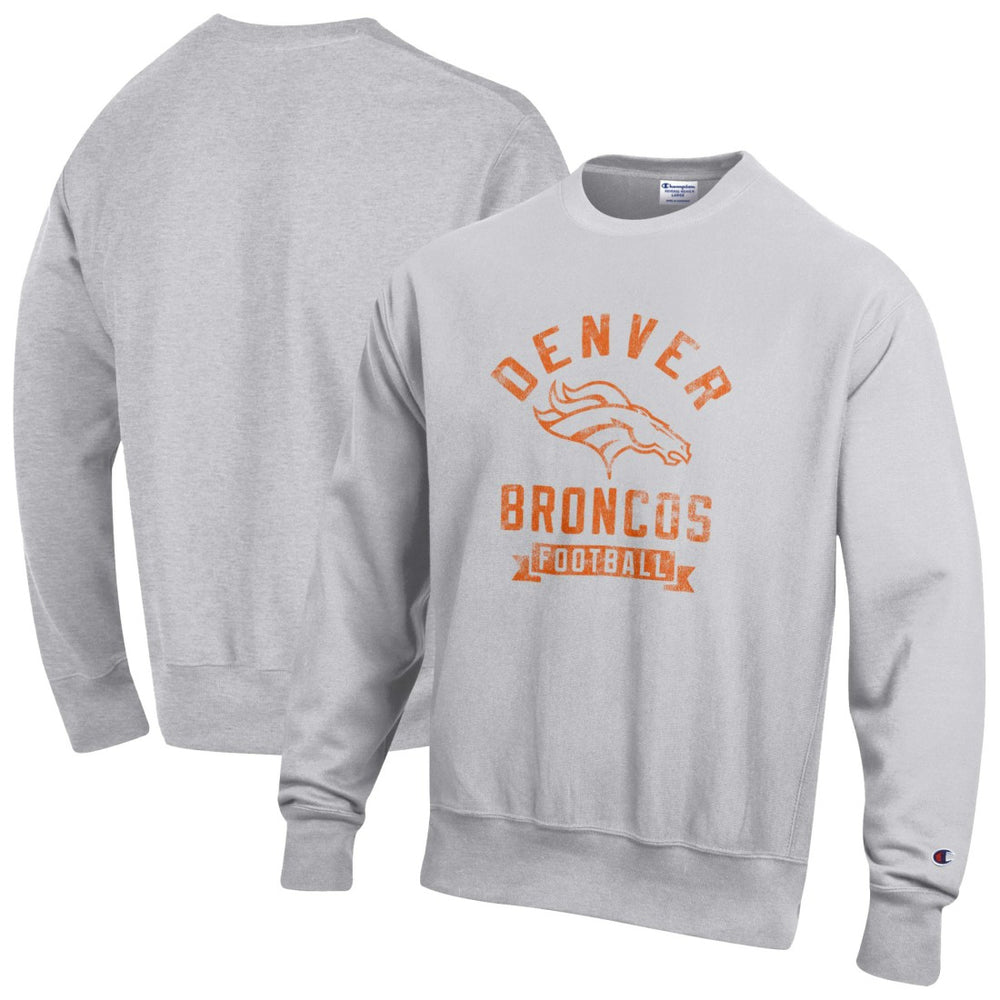 Reverse Weave Fleece Pullover Sweatshirt - Denver Broncos Pullover