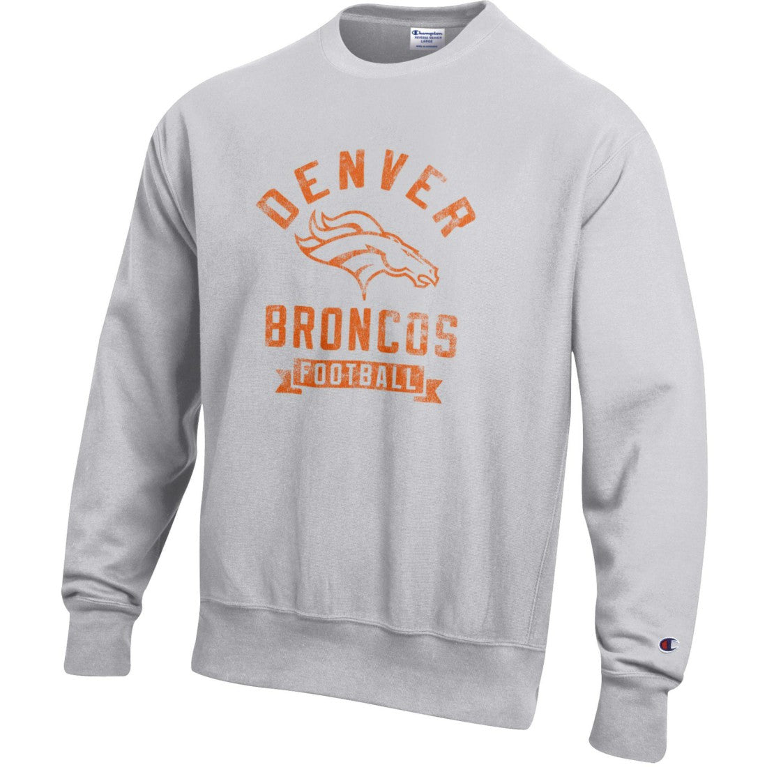 Reverse Weave Fleece Pullover Sweatshirt - Denver Broncos Pullover