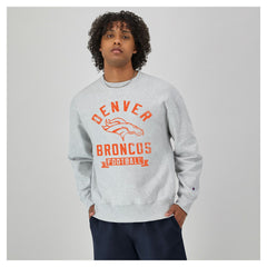 Reverse Weave Fleece Pullover Sweatshirt - Denver Broncos Pullover