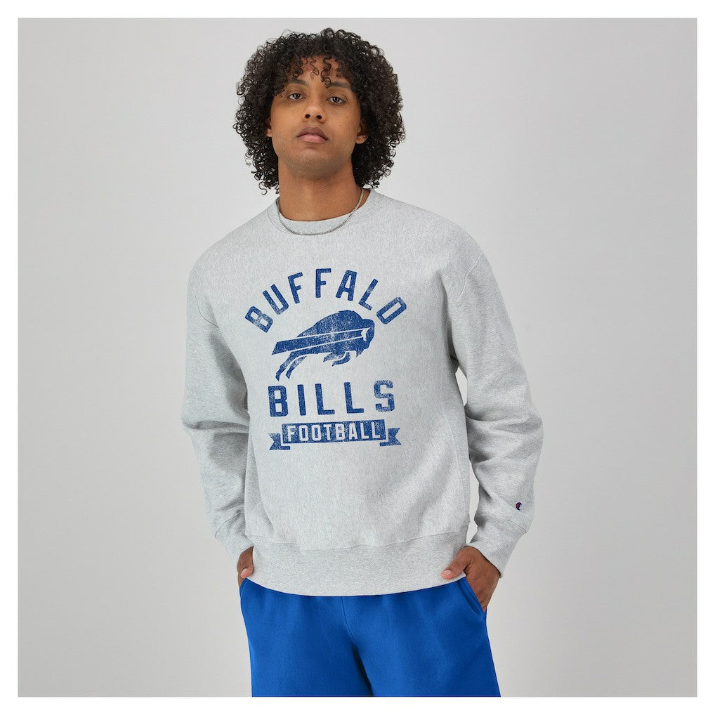 Reverse Weave Fleece Pullover Sweatshirt - Buffalo Bills Pullover