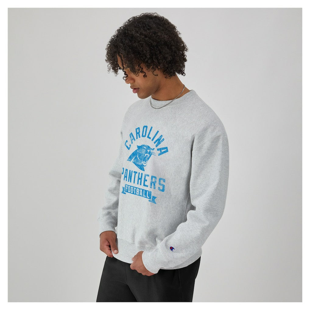 Reverse Weave Fleece Pullover Sweatshirt - Carolina Panthers Pullover