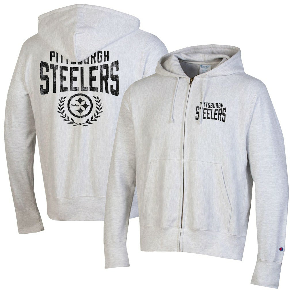 Reverse Weave Full-Zip Hoodie - Pittsburgh Steelers Hoodies