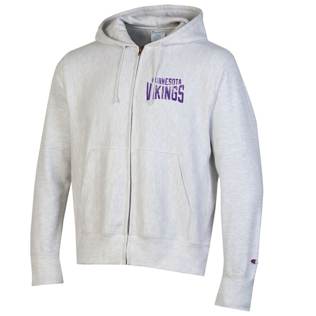 Reverse Weave Full-Zip Hoodie - Minnesota Vikings Hoodies