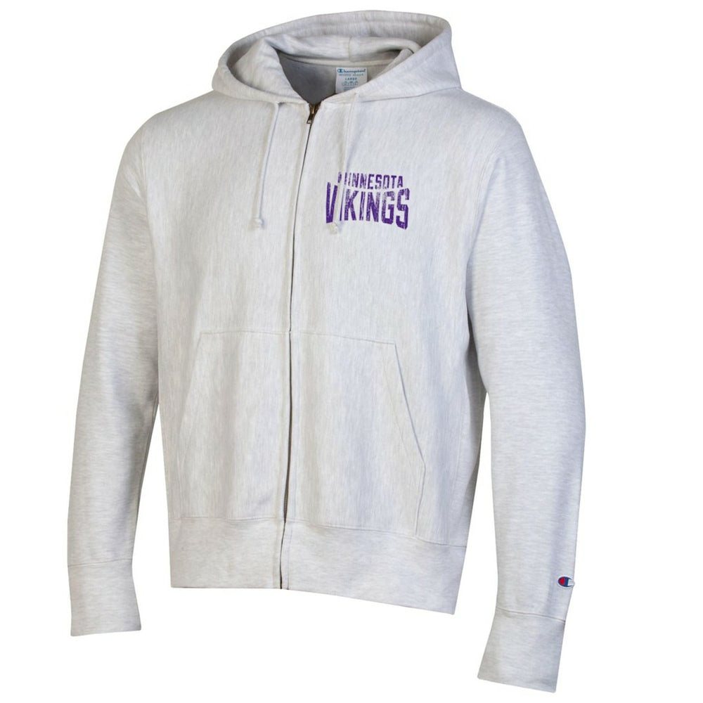 Reverse Weave Full-Zip Hoodie - Minnesota Vikings Hoodies